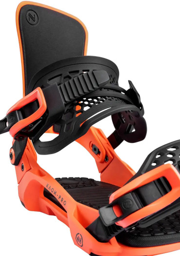 detail Nidecker Kaon Pro Neon Black Snowboard Bindings