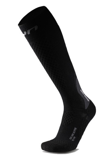 detail UYN Man Ski One Alpine Merino Socks Black/Grey B052