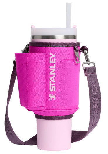 detail STANLEY nosička Quencher The All-Day 40oz Quencher Carry-All 1180 ml/40oz Violet Blossom