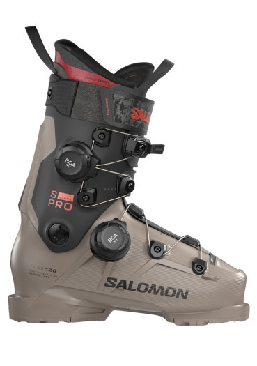 detail Ski boots Salomon S/PRO SUPRA DUAL BOA 120 - Roasted Cashew/Black/Samba Met
