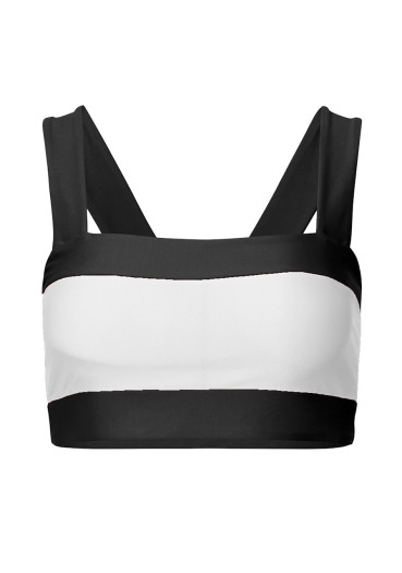detail Goldbergh Plonge Bikini Top White/Black