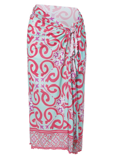 detail Scarf Goldbergh Starlis Pareo Turchese