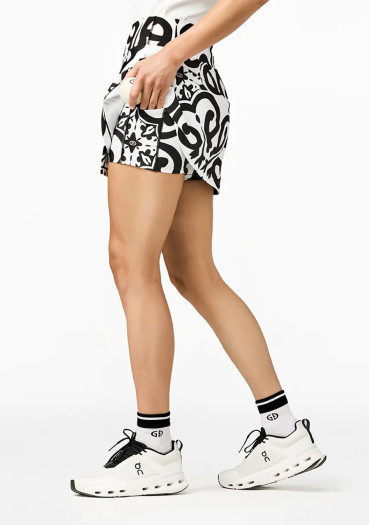 detail Women´s skirt Goldbergh Luminosa Skirt Black/White