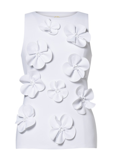 detail Goldbergh Lusha Sleeveless Top White