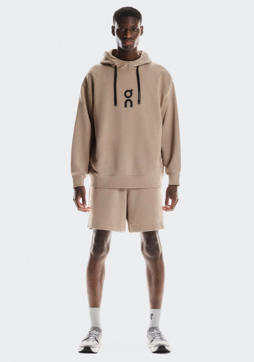detail Men's On Running Club Hoodie, M Desert