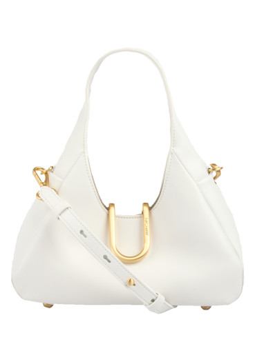 detail Women´s handbag Marc Cain AC TK.02 Z20 Hobo Bag Off-White 110
