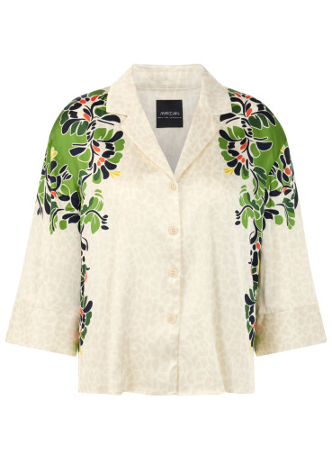 detail Women´s blouse Marc Cain AC 51.37 W42 Blouse Bright Ecru 112