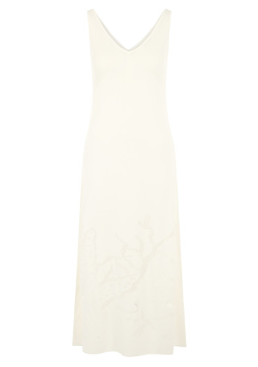 detail Women´s dress Marc Cain AC 21.53 M81 Dress Off-White 110