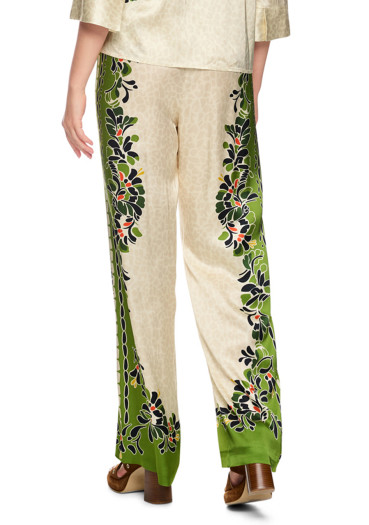 detail Women's trousers Marc Cain AC 81.70 W42 Pants Bright Ecru 112