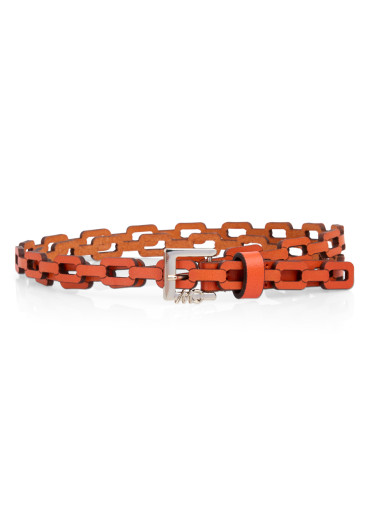 detail Women's belt Marc Cain AC G1.13 L49 Belt Bright Tomato 223