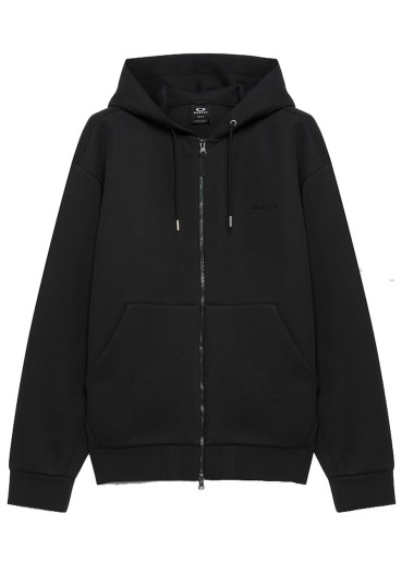 detail Men's Oakley Reserve Momento Fz Hoodie Pitch Black 021