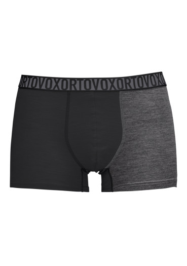 detail Men's functional boxer shorts Ortovox 150 Essential Trunks M Black Raven