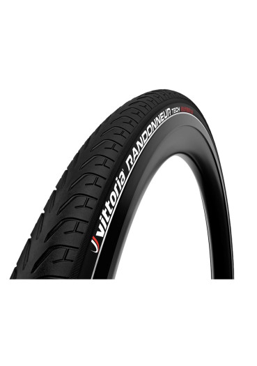detail Vittoria Randonneur Tech 37-622 Rigid Full Black Refl G2.0 Tire