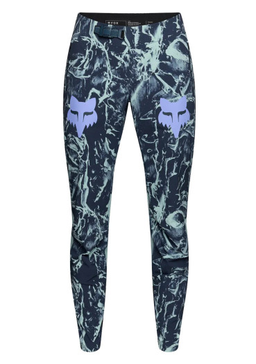 detail Women's MTB pants Fox W Ranger Pant Image Print Arctic Blue