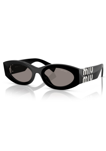 detail Sunglasses Miu Miu MU 11WS 16K80Q54 Black/Dark Grey