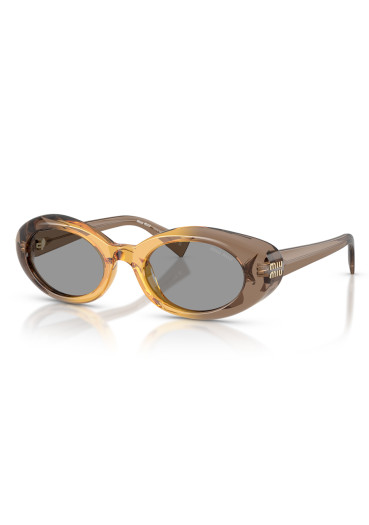 detail Miu Miu MU B09S 24M50Q52 Sunglasses Beige/Grey