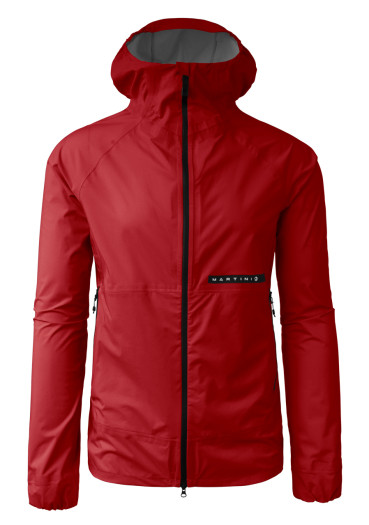 detail Men´s jacket Martini Hillclimb HS Hooded Jkt M Red Moon/Red Moon 560/560