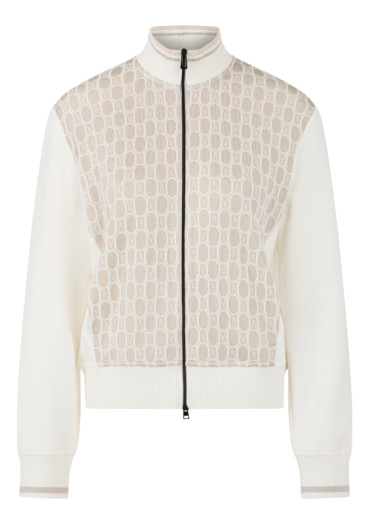 detail Women's sweatshirt Marc Cain BS 39.16 M06 Cardigan Smoke 182