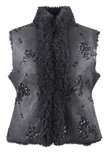 detail Women's vest Sportalm Inaro 200261 Black (59)