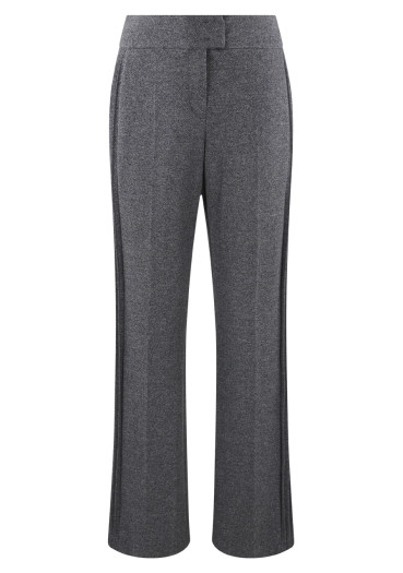 detail Women's trousers Sportalm Evienne 650449 Grey Melange Dark (58)