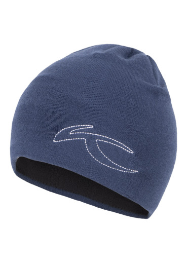 detail Kjus Unisex Side Logo Beanie, KJUS Navy