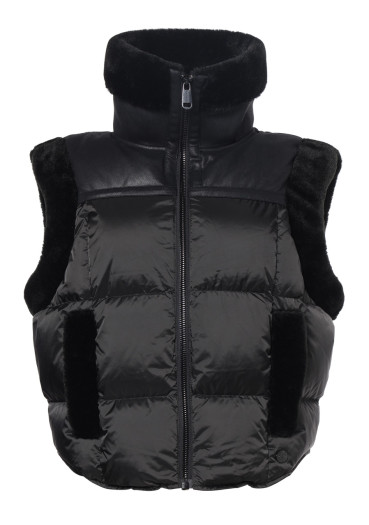 detail Women´s vest Goldbergh Kumo Bodywarmer Black