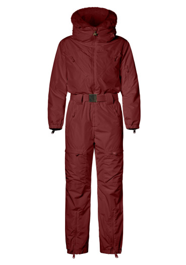 detail Goldbergh Quinn Ski Suit Faux Vino Rosso