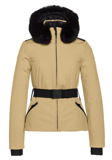 detail Women´s jacket Goldbergh Hida Ski Jacket Faux Border Lark