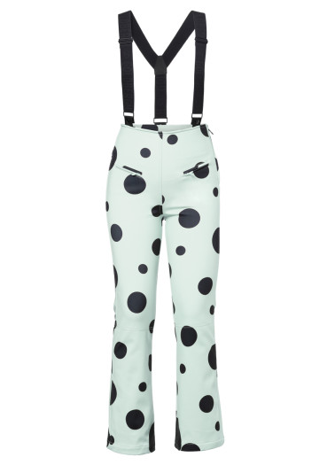 detail Women's pants Goldbergh Mochi Ski Pants Dots Mint