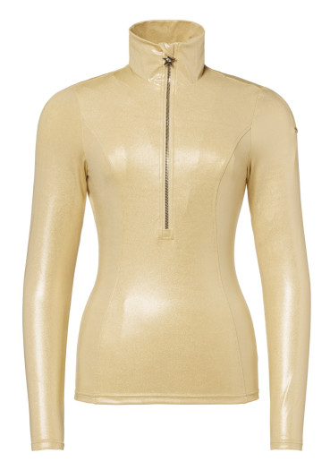 detail Women's turtleneck Goldbergh Wink Ski Pully Rich Gold