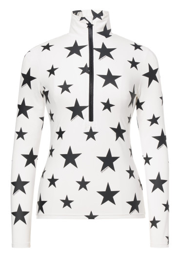 detail Women's turtleneck Goldbergh Hikari Ski Pully Snow White