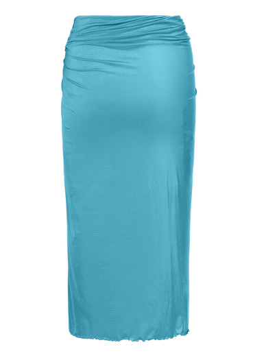 detail Goldbergh Bluora Pareo Turquoise Scarf