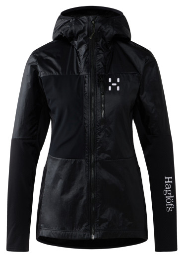 detail Women's sweatshirt Haglöfs 608346-2C5 Nallo Touring Hybrid Mid W