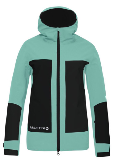 detail Women's ski jacket Martini Argon Bolt 2L Jkt W Ibiza Blue/Black