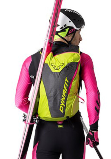 detail Ski mountaineering backpack Dynafit DNA 16 Backpack Ultra Yellow/Black Out