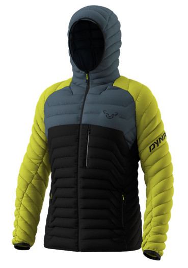 detail Men's down jacket Dynafit Radical RDS Dwn Hood Jkt M Golden Lime