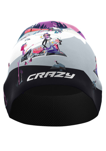 detail Crazy Cap Spire Thermo Woman Selfie