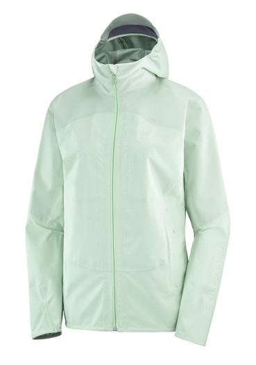 detail Women's jacket Salomon Outline Jacket W Opal Blue