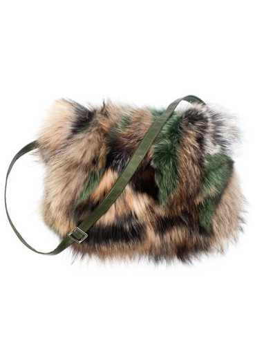 detail Women's handbag GENA AZALIA FOX GREEN