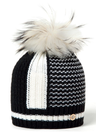 detail Ladies hat Granadilla Inlay Merinos Chic White