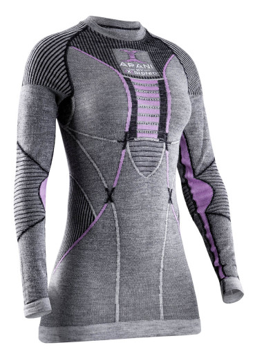 detail X-Bionic Apani 4.0 Merino Shirt Rou
