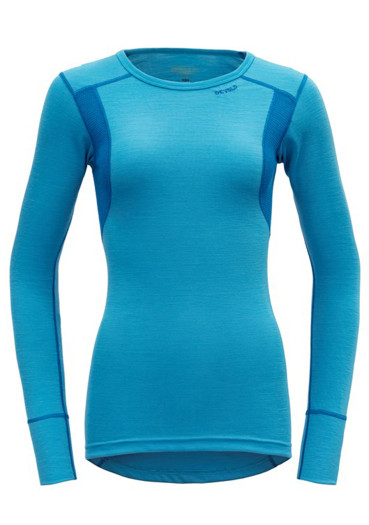 detail Women's t-shirt Devold Hiking Woman Shirt Malibu/Skydiver