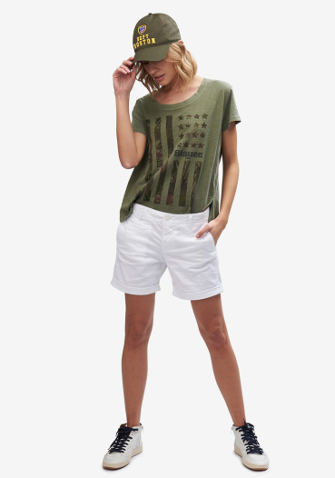 detail Women's shorts Blauer 20SBLDP02289005685