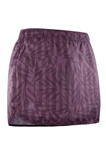 detail Salomon AGILE SKORT W Winetasting/AO