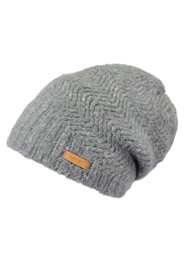 detail Women's hat Barts Cecilia Beanie Heather Grey