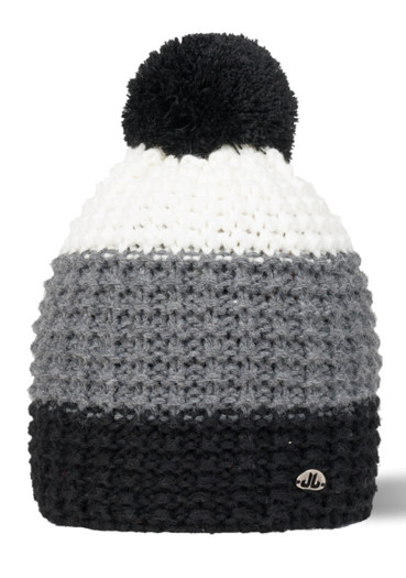 detail Jail Jam Stripe Beanie Black – Stylish, Warm Hat for Little Adventurers
