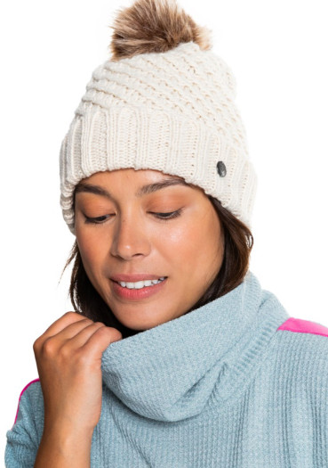detail Women's hat ROXY ERJHA03870-TEC0 BLIZZARD BEANIE HDWR