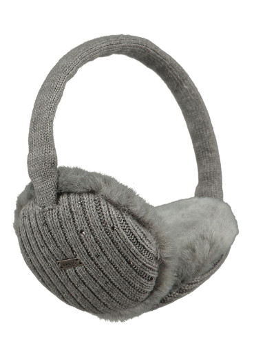 detail Eaumuffs Barts Glam Earmuffs Grey Herringbone