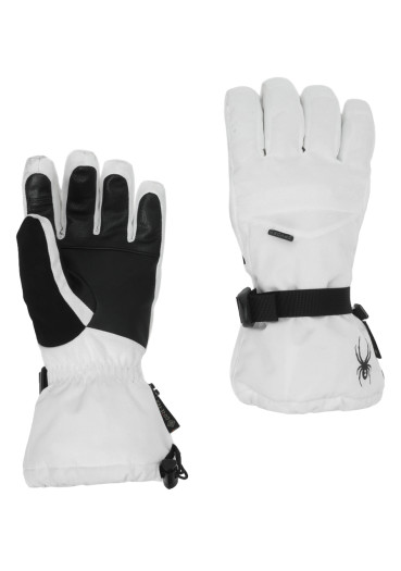 detail Women's ski gloves SPYDER 197024-100 -W SYNTHESIS GTX-SKI GLOVE-WHITE