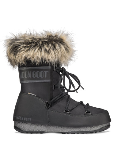 detail Women's shoes Tecnica Moon Boot Monaco Low Wp 2 Black